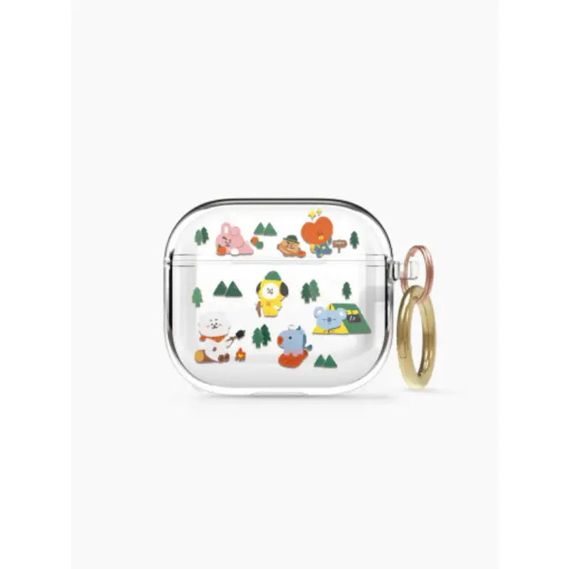 BT21 - AirPods And AirPods Pro Clear Case - LINE FRIENDS - AirPods Case - Harumio