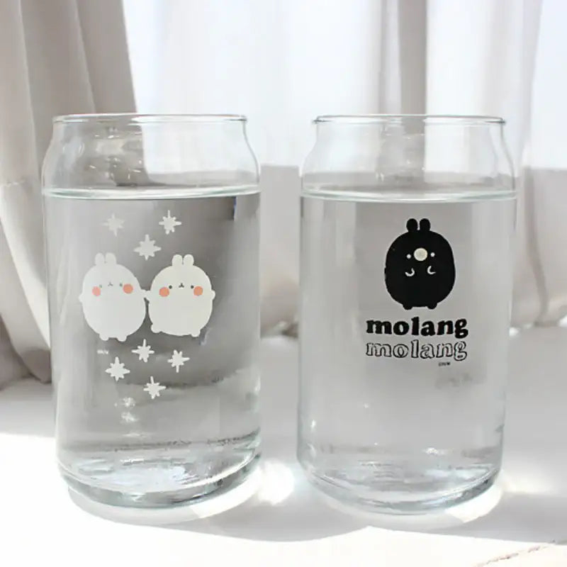 Molang - Can-Shaped Glass Cup - Molang - Glass Cup - Harumio