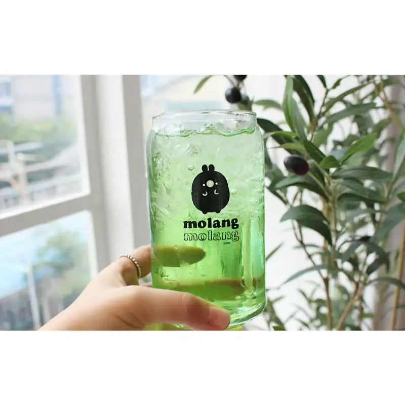 Molang - Can-Shaped Glass Cup - Molang - Glass Cup - Harumio