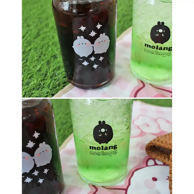 Molang - Can-Shaped Glass Cup - Molang - Glass Cup - Harumio