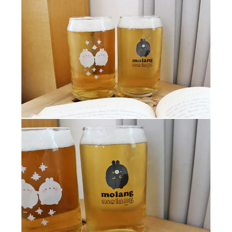 Molang - Can-Shaped Glass Cup - Molang - Glass Cup - Harumio