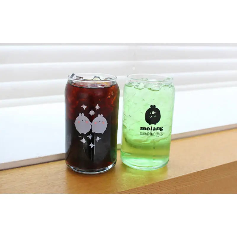 Molang - Can-Shaped Glass Cup - Molang - Glass Cup - Harumio