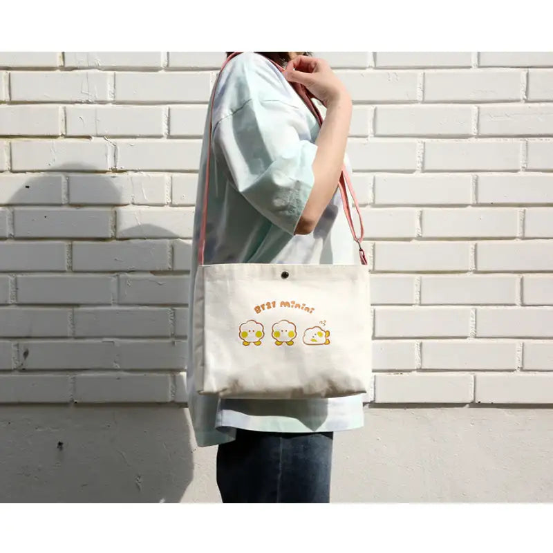 Monopoly x BT21 - Minini Canvas Cross Bag - Monopoly - Bag - Harumio