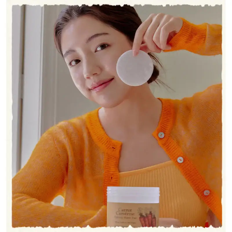 SKINFOOD - Carrot Carotene Calming Water Pad Special Set - SKINFOOD - Face Pads - Harumio