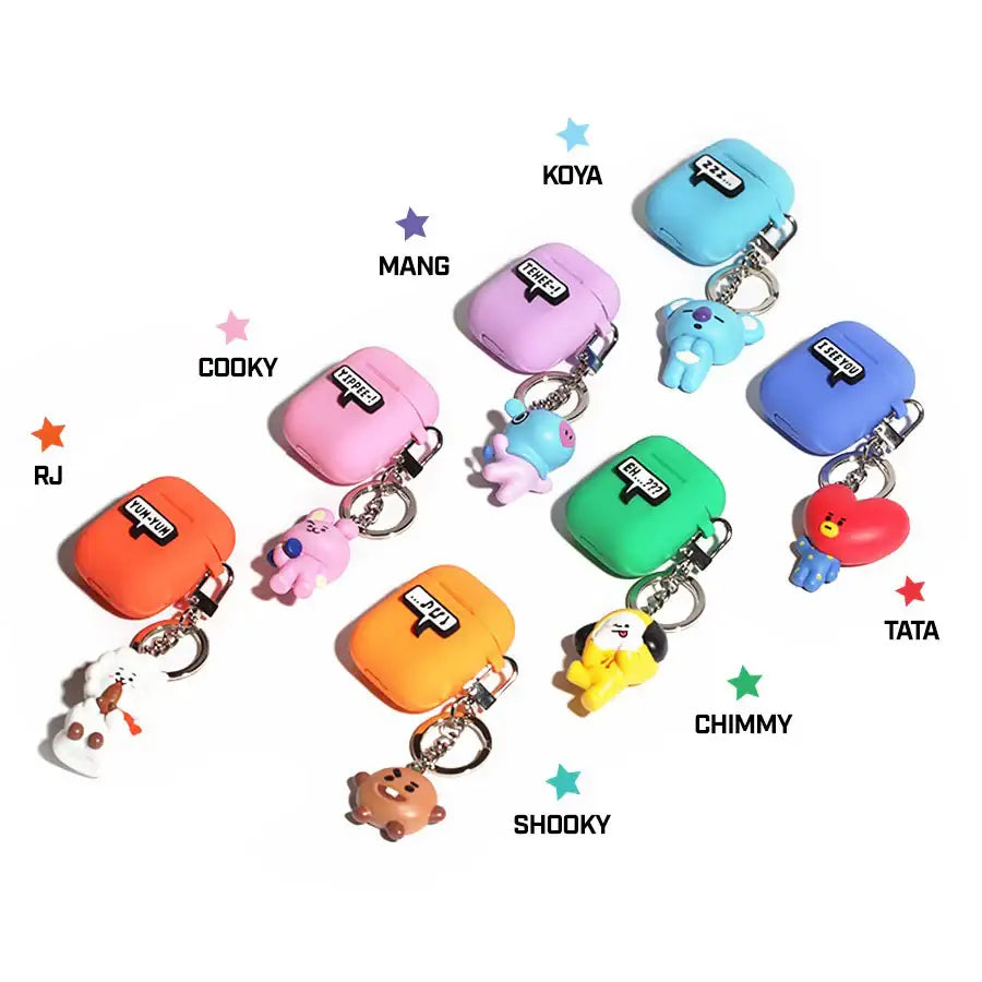BT21 x Royche - AirPod Case - B Type - BT21 - AirPod Case - Harumio