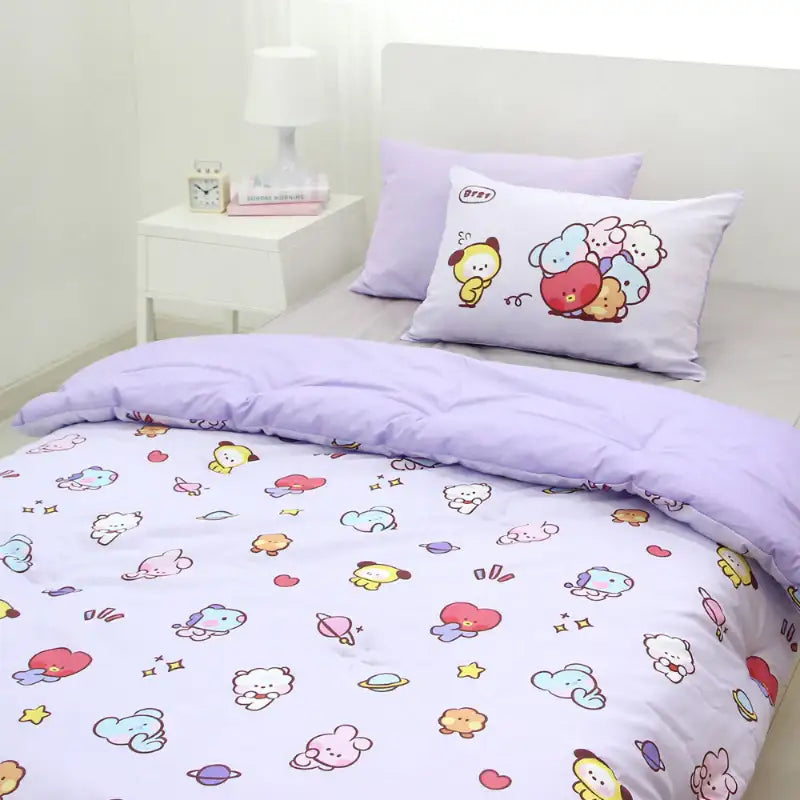 NARA HOME DECO X BT21- Minini Quilt - NARA HOME DECO X BT21 - Bed Textiles - Harumio