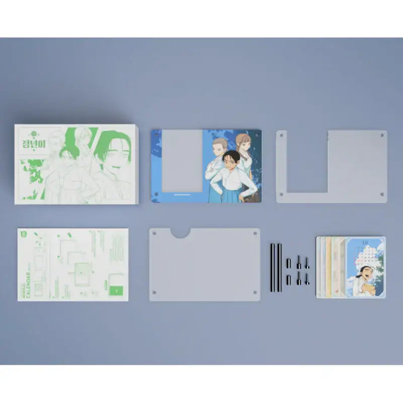 Jeong-Nyeon - 2023 Acrylic Calendar - Webtoon Friends - Calendar - Harumio