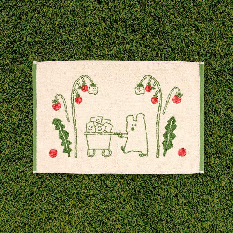 Dinotaeng - Quokka and Veges Mini Rug - Dinotaeng - Rug - Harumio