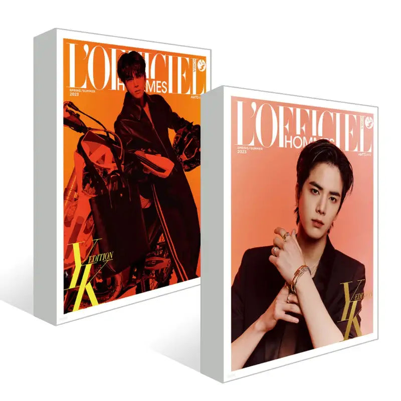 L'OFFICIEL Homme YK Edition - S/S 2023 - Magazine Cover The Boyz Younghoon - Money Today - Magazine - Harumio