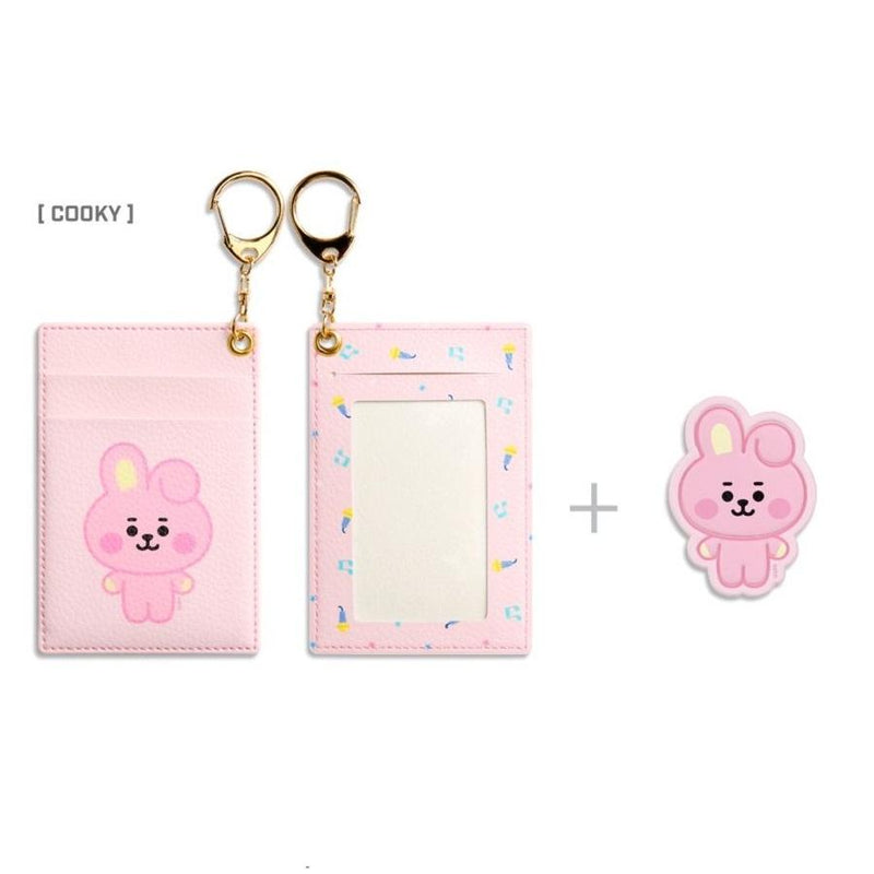 BT21 x Monopoly - Baby Leather Patch Card Holder