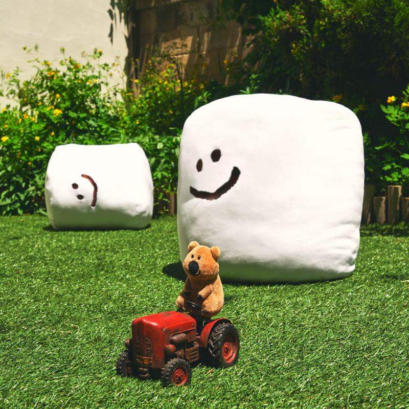 Dinotaeng - Giant Marsh on the field Cushion - Dinotaeng - Cushion - Harumio
