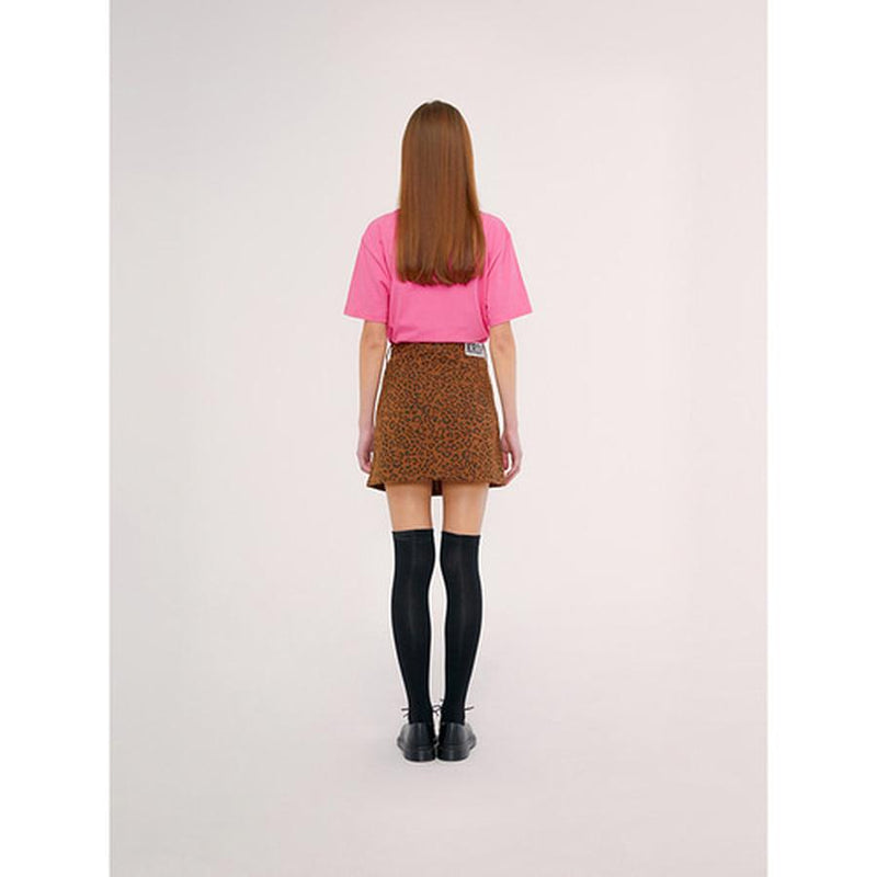 Kirsh - Short Fitted Skirt - Leopard