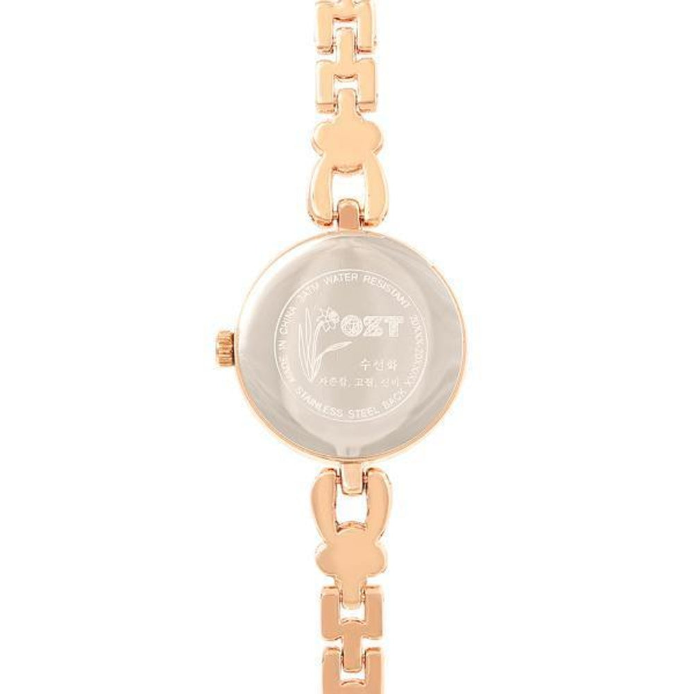 OST - Daffodil Index Rose Gold Women's Metal Watch