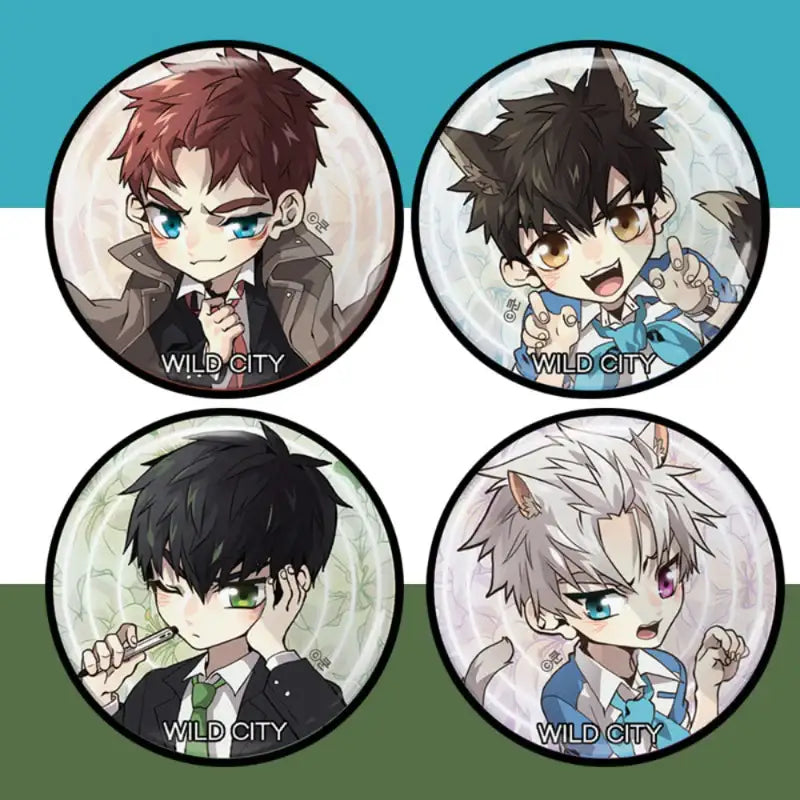 Wild City - Acrylic Toon Socket - Webtoon Shop - Griptoks - Harumio