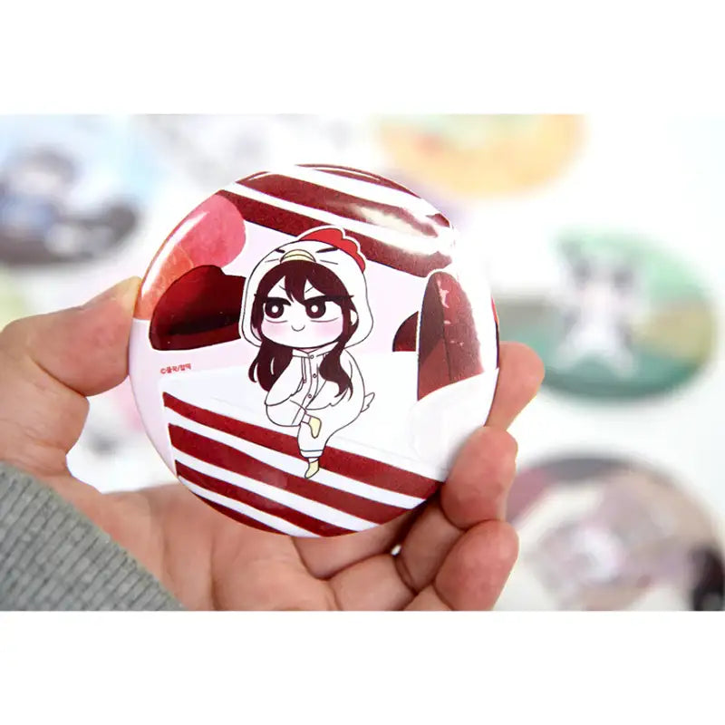 Surplus Commando - Round Hand Mirror - Webtoon Shop - Mirror - Harumio