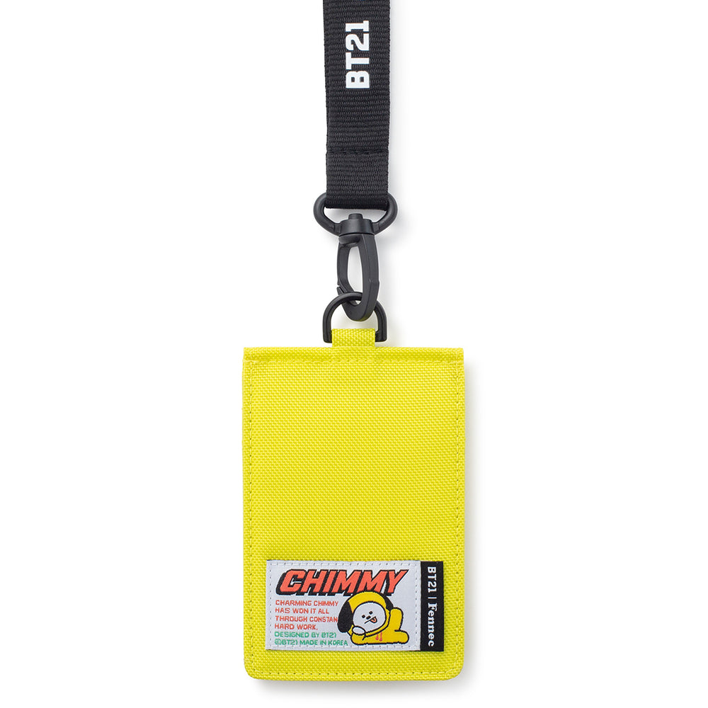 BT21 x Fennec - Neck Strap Card Holder