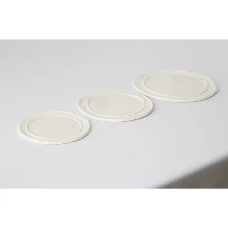 Chaora - White Memories Round Plate - Chaora - Tableware - Harumio