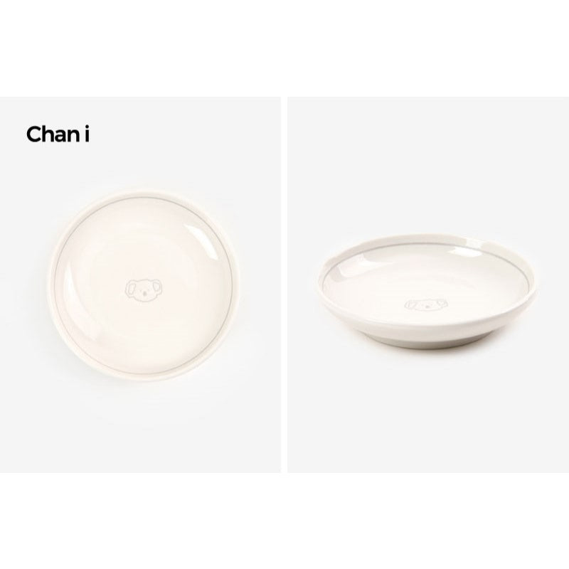 Dailylike x 10x10 - My Buddy Round Mini Plate Set