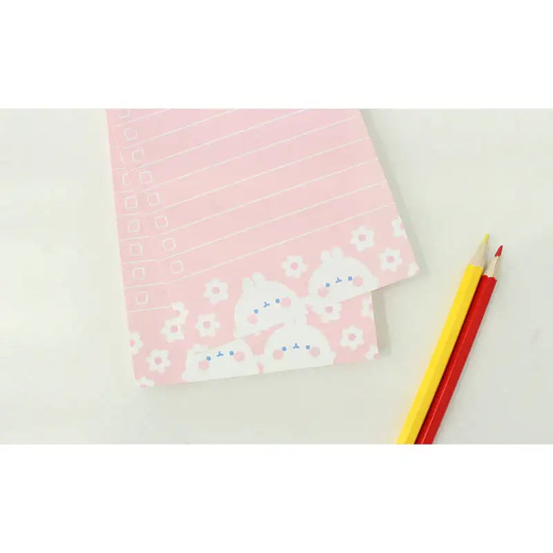 Molang - Flower Checklist - Molang - Memo Pads - Harumio