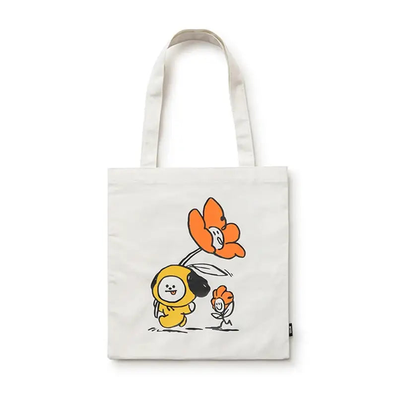 BT21 - Flower Collection - Eco Bag - BT21 - Bags - Harumio