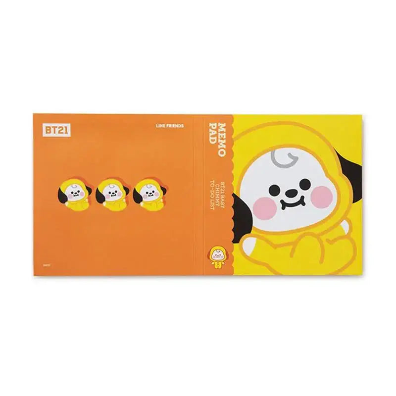 BT21 - Baby Sticky Note Pad - BT21 - Stationary - Harumio