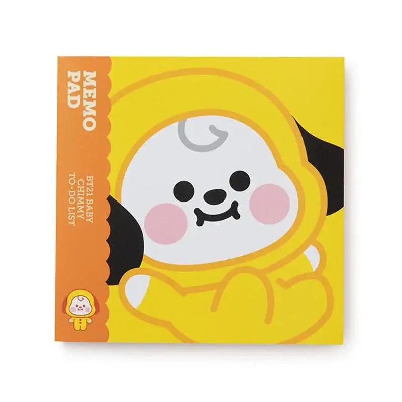 BT21 - Baby Sticky Note Pad - BT21 - Stationary - Harumio