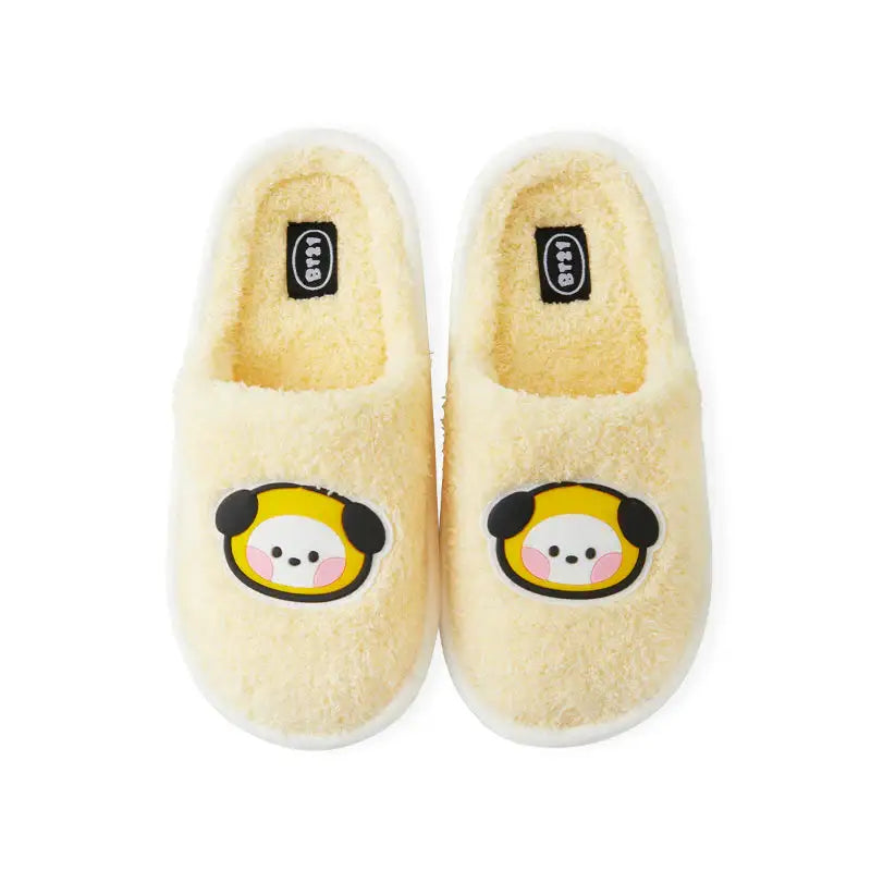 BT21 - Minini Big Face Boucle Slippers - LINE FRIENDS - Footwear - Harumio