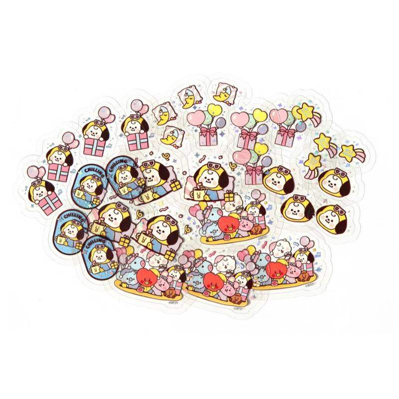 BT21 - Flake Sticker Pack - Party - BT21 - Accesories - Harumio