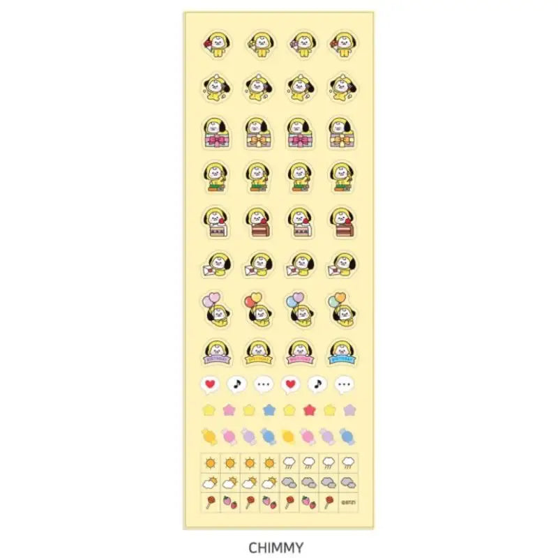 BT21 - Baby Daily Sticker - BT21 - Accesories - Harumio