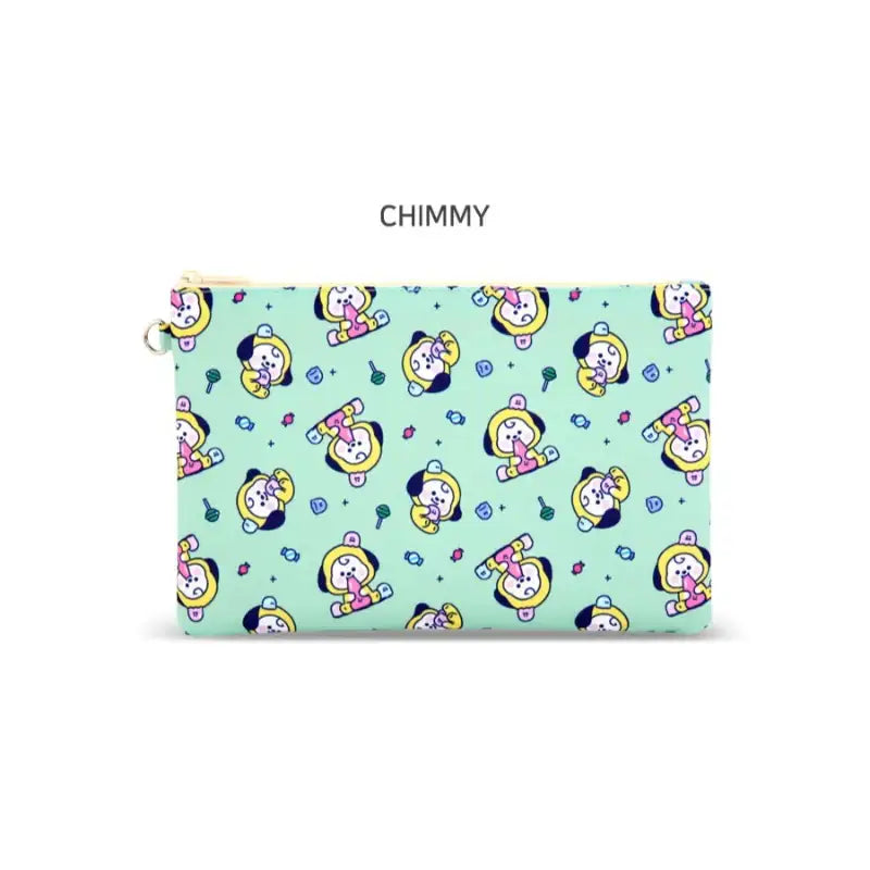 BT21 x Monopoly - Baby Flat Pouch JELLY CANDY - BT21 x Monopoly - Pouches - Harumio
