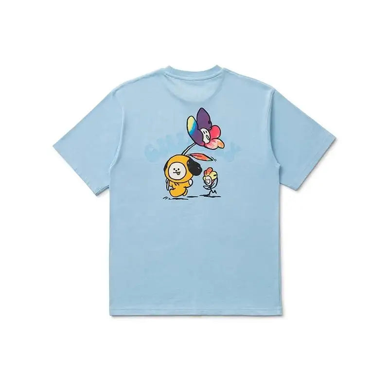 BT21 - Flower Collection - Short Sleeve T-Shirt - BT21 - Clothing - Harumio