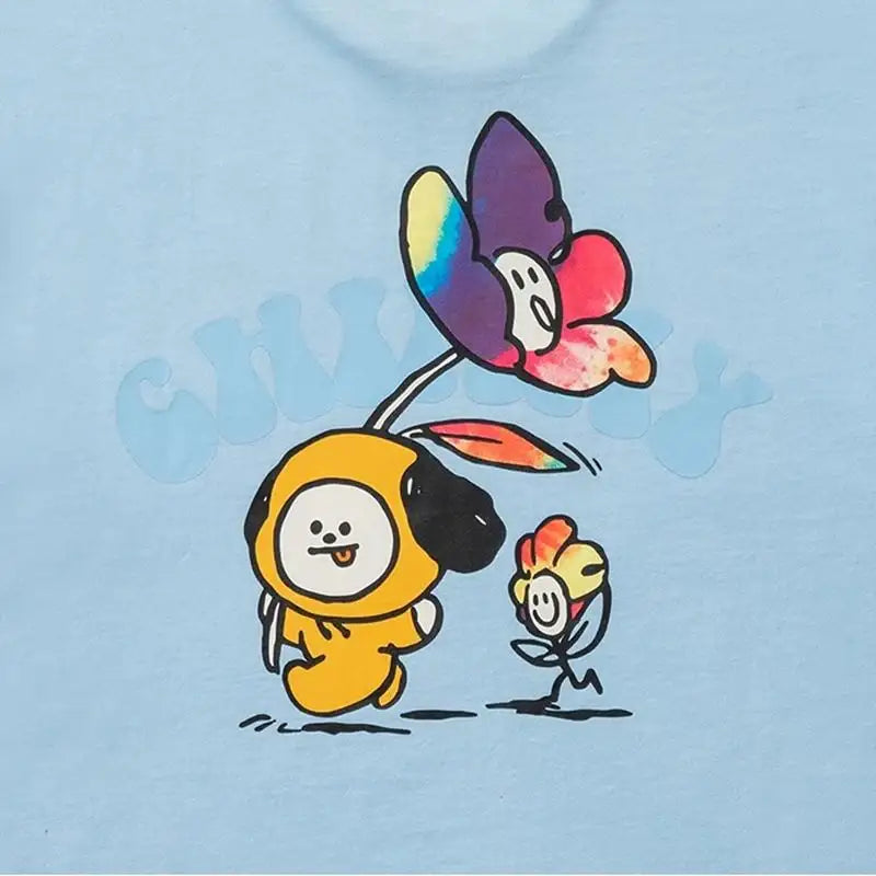 BT21 - Flower Collection - Short Sleeve T-Shirt - BT21 - Clothing - Harumio
