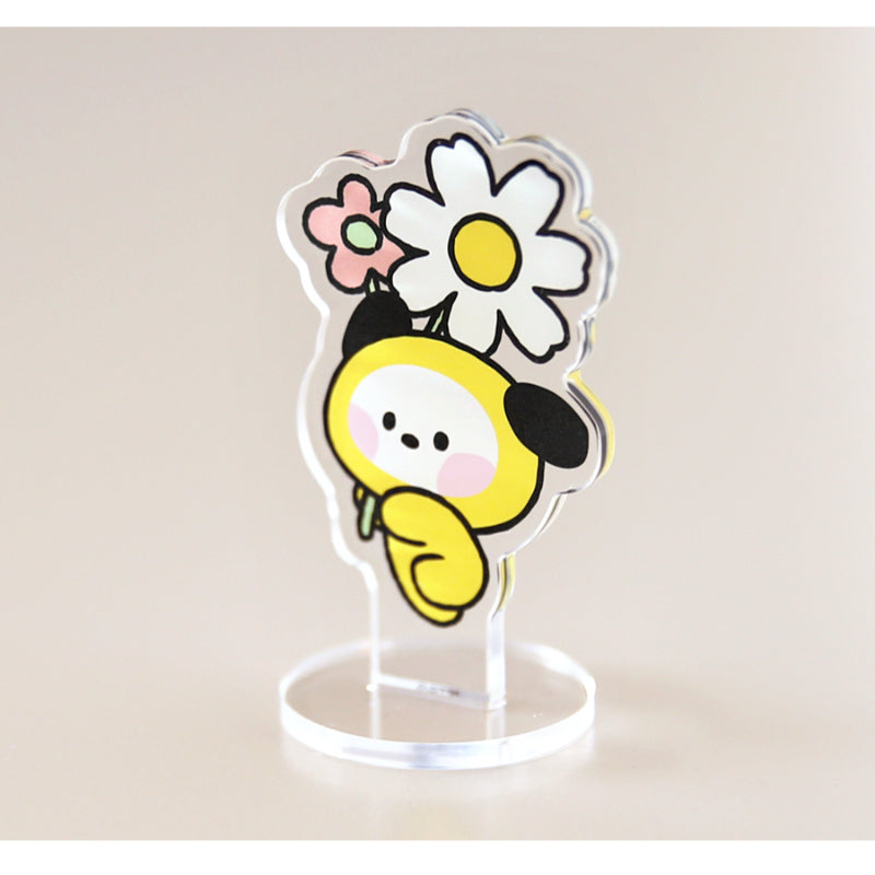 Monopoly x BT21 - Minini Acrylic Stand - Happy Flower