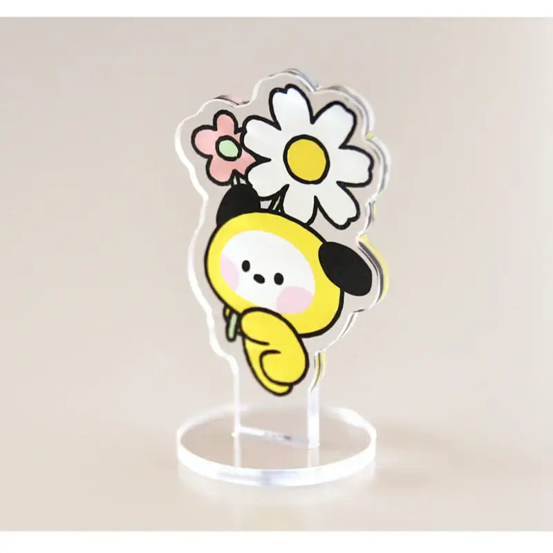 Monopoly x BT21 - Minini Acrylic Stand - Happy Flower - Monopoly - Acrylic Stand - Harumio