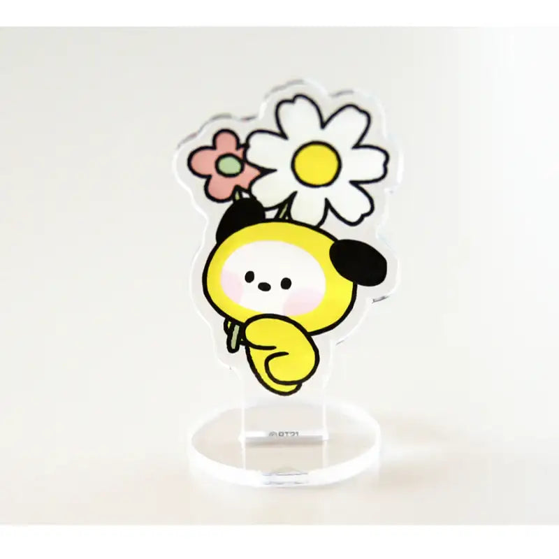 Monopoly x BT21 - Minini Acrylic Stand - Happy Flower - Monopoly - Acrylic Stand - Harumio