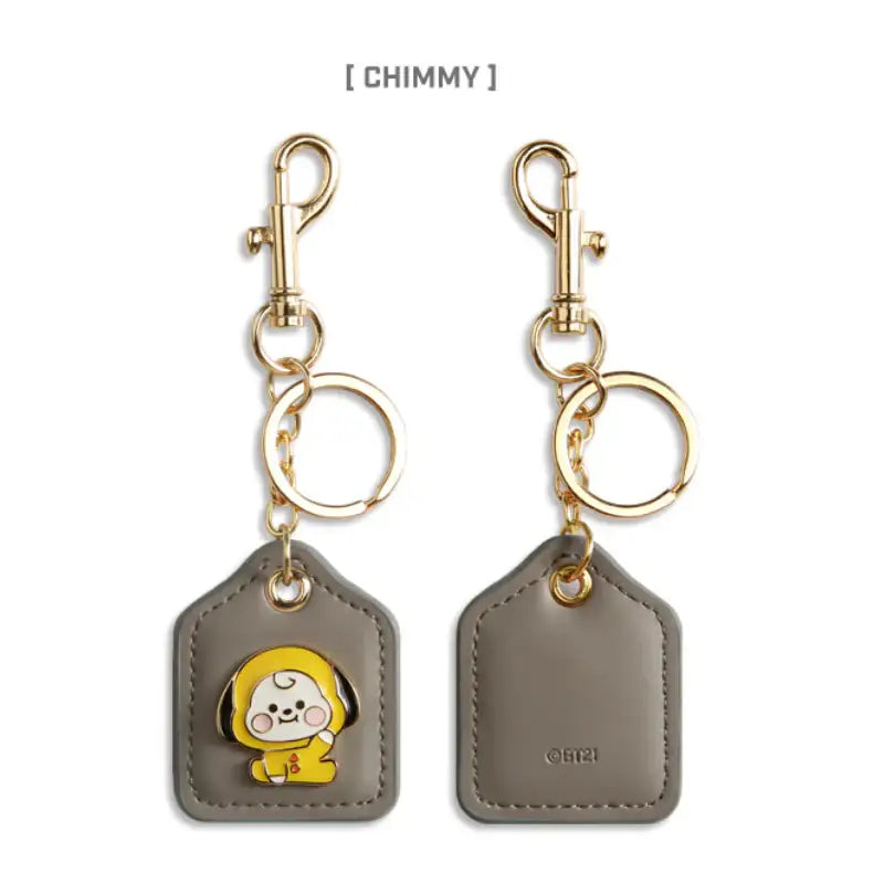 Monopoly x BT21 - Baby Leather Metal Keyring - Monopoly - Keyring - Harumio