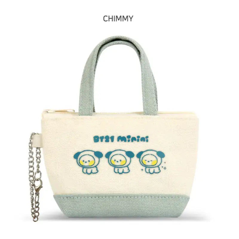 Monopoly x BT21 - Minini Canvas Mini Pouch - Monopoly - Mini Pouch - Harumio