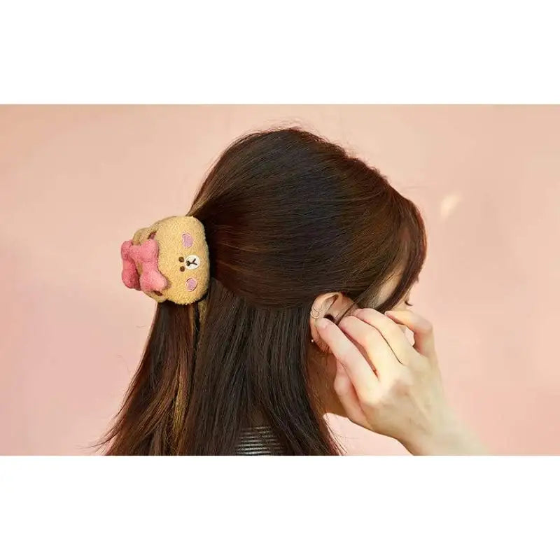 Line Friends - Choco Sweet Beauty Hair Pin - Line Friends - Hair Accessories - Harumio