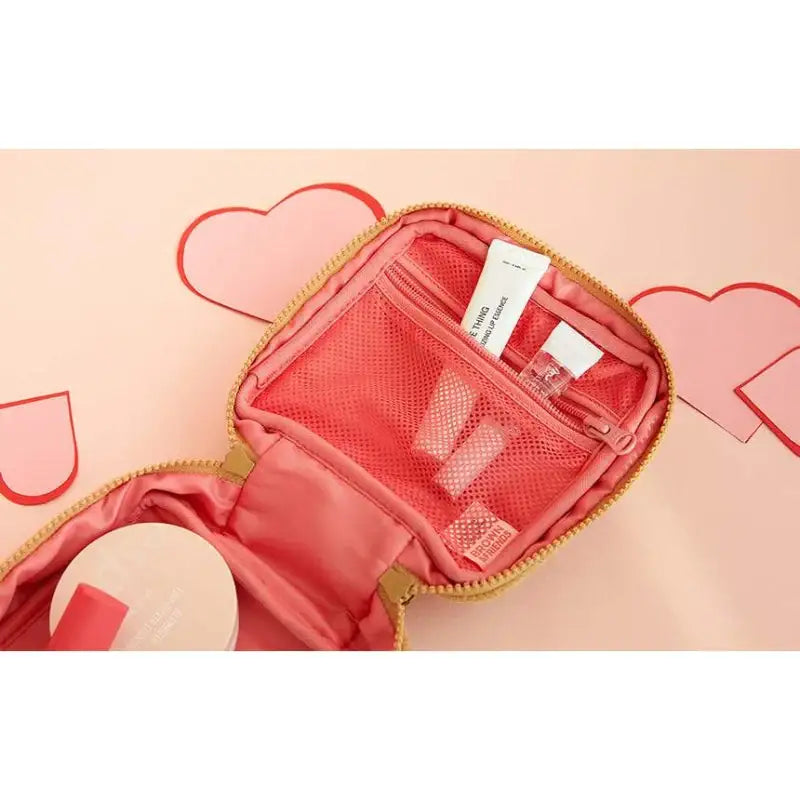 Line Friends - Choco Sweet Beauty Pouch - Line Friends - Travel Pouches - Harumio