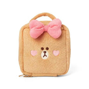Line Friends - Choco Sweet Beauty Pouch - Line Friends - Travel Pouches - Harumio