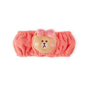 Line Friends - Choco Sweet Beauty Face Wash Band - Line Friends - Face Wash Headband - Harumio