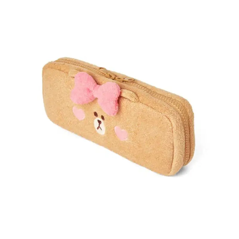 Line Friends - Choco Sweet Beauty Multi Pouch - Line Friends - Travel Pouches - Harumio