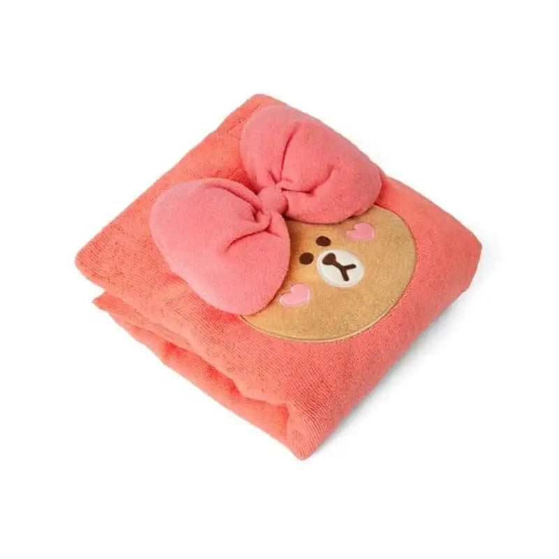 Line Friends - Choco Sweet Beauty Shower Wrap - Line Friends - Shower Wrap - Harumio