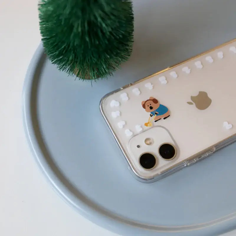 Dinotaeng - Fatty's Snow Duck iPhone Gel Hard Case - Dinotaeng - iPhone Case - Harumio