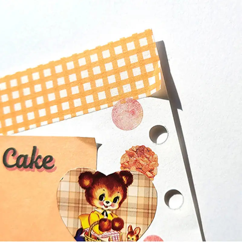 Yudaeng - A5 - 6 Hole Diary Clear Storage Inlay Protection - Yudaengdotcom - File Storage Inlay - Harumio