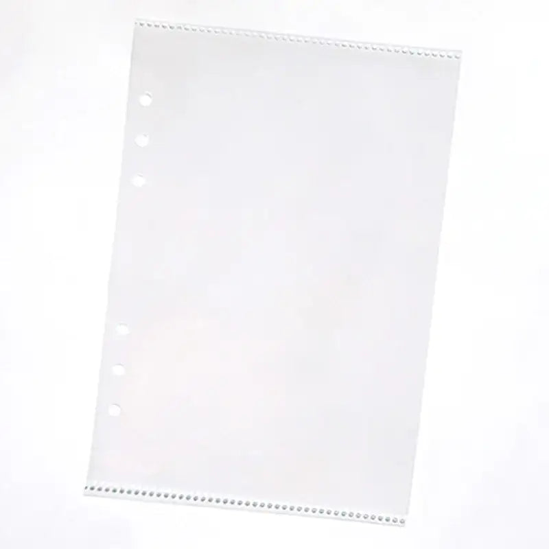 Yudaeng - A5 - 6 Hole Diary Clear Storage Inlay Protection - Yudaengdotcom - File Storage Inlay - Harumio