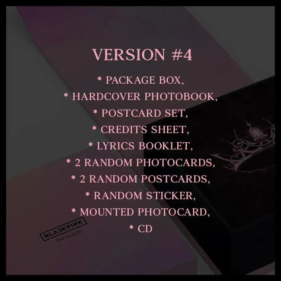 BlackPink - 1st Full Album : The Album - YGPLUS - Album - Harumio