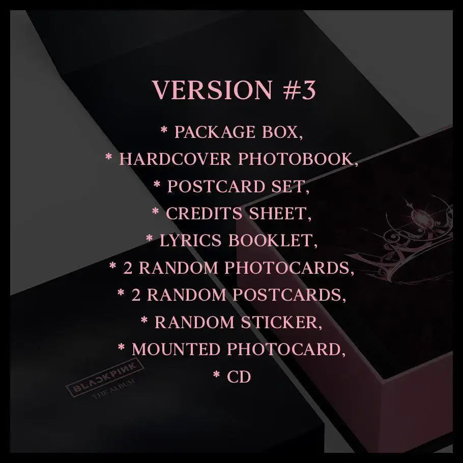 BlackPink - 1st Full Album : The Album - YGPLUS - Album - Harumio
