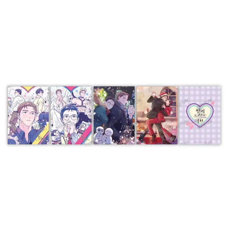 Punch Drunk Love x MOFUN - A5 Illustration Colored Paper - MOFUN - Illustration Card - Harumio