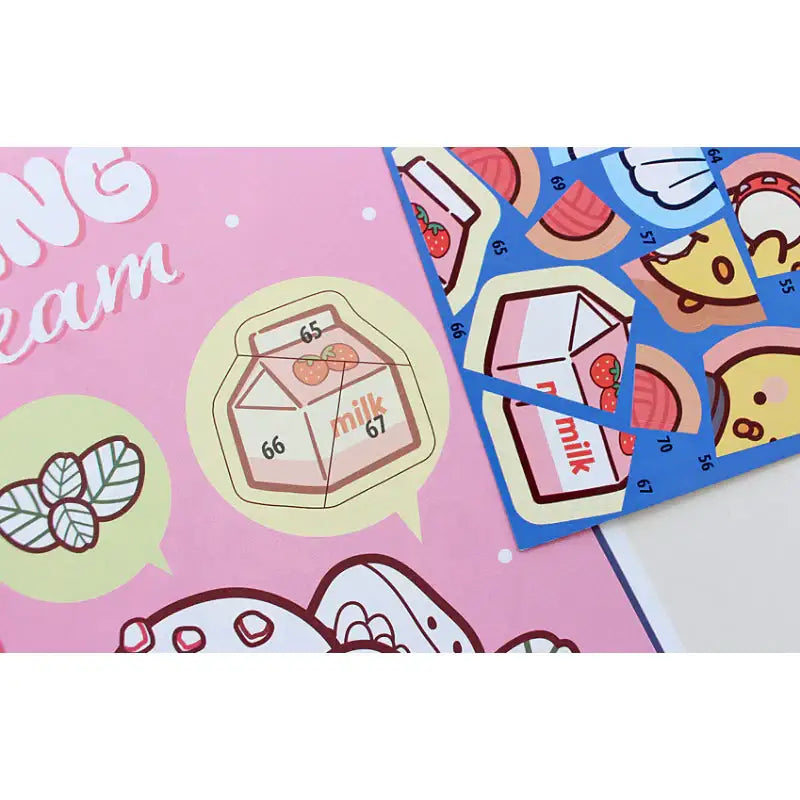 Molang - Coloring & Sticker Book - Molang - Coloring & Sticker Book - Harumio